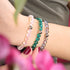 Electric Charcoal Prisma x Bracelet fil rouge